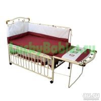 Лот: 12806943. Фото: 7. Продам детскую кроватку металличекую...