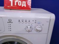 Лот: 16990303. Фото: 3. Стиральная машина indesit wisl... Бытовая техника
