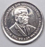 Лот: 1604939. Фото: 2. Маврикий. 20 цент 1999г. Монеты
