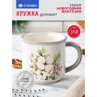 Лот: 24105102. Фото: 4. Кружка доломит, 350 мл, Новогодняя... Красноярск