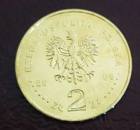 Лот: 19421713. Фото: 2. Польша 2 злотых 2008 юбилейная... Монеты