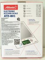 Лот: 5810345. Фото: 9. 🔴⚖ Весы ATH-801 до 5 кг Atlanta...