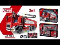 Лот: 18714601. Фото: 2. Конструктор QIHUI Fire Truck 6805... Игрушки