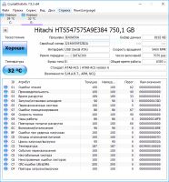 Лот: 12574357. Фото: 2. Жесткий диск Hitachi 2.5 750Gb... Комплектующие