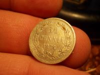 Лот: 15643384. Фото: 3. Редкие 50 Пенни 1874 года. 402... Коллекционирование, моделизм