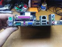 Лот: 25002579. Фото: 2. Материнская плата ECS GeForce... Комплектующие