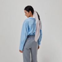 Лот: 25276318. Фото: 4. Платок шейный Divina, бежевый... Красноярск