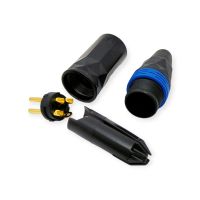 Лот: 21577181. Фото: 2. Разъем XLR штекер, на кабель... Радиодетали  (электронные компоненты)