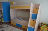 Лот: 10078260. Фото: 2. Двухъярусная кровать в отличном... Детская мебель