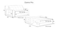Лот: 23777816. Фото: 2. Прямой диван Domo Pro с анатомическим... Мягкая мебель