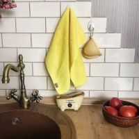 Лот: 16374037. Фото: 2. Салфетка в рубчик. Домашний текстиль