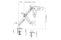 Лот: 10526373. Фото: 2. Кронштейн для монитора 15"-32... Аксессуары