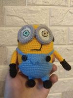 Лот: 11338570. Фото: 2. Миньон Боб амигуруми. Ручная работа