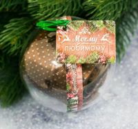 Лот: 10750135. Фото: 4. Новогодний елочный шар с галстуком... Красноярск