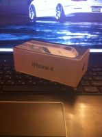 Лот: 3654437. Фото: 3. Iphone 4 16gb white РСТ. Красноярск