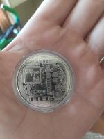 Лот: 17754988. Фото: 2. Биткоин монета сувенирная, биток... Значки, медали, жетоны