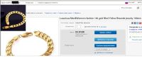 Лот: 3647520. Фото: 10. Браслет золото 14k gold filled...