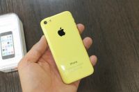 Лот: 4398650. Фото: 2. Apple iPhone 5C 16Gb Yellow №12866. Смартфоны, связь, навигация