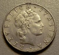 Лот: 15390842. Фото: 2. 50 лир 1956 Италия. Монеты