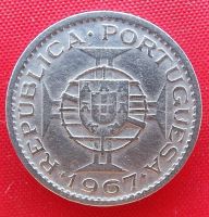 Лот: 2933787. Фото: 2. (№2812/LF) 2,5 эскудо 1967 (Ангола... Монеты
