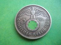 Лот: 2929797. Фото: 2. 5 марок 1936 г. А,серебро,фашистская... Монеты