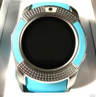 Лот: 15575565. Фото: 19. Умные часы Smart Watch V8 голубые...