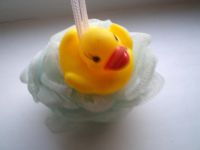 Лот: 4901751. Фото: 2. 🐥Мочалка-игрушка со звуком для... Кормление и уход, гигиена