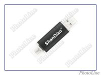 Лот: 12952690. Фото: 2. Флэшка, накопитель Shandian на... Носители информации