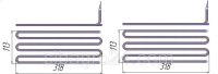 Лот: 12753633. Фото: 3. ТЭН для конфорки КЭП-0,12 (НТЭН... Бизнес