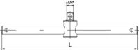 Лот: 6964513. Фото: 2. Вороток Т-образный 1/2" 250мм... Инструмент