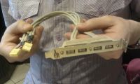 Лот: 5036713. Фото: 2. USB разветвитель(планка) 4 порта. Комплектующие