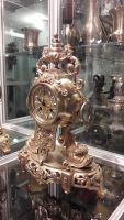 Лот: 10772993. Фото: 2. Каминные часы "Louis XIV" - Blanc... Антиквариат