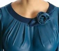 Лот: 10906593. Фото: 3. Шикарное,синее с розочкой, оригинальное... Одежда, обувь, галантерея