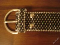 Лот: 2069739. Фото: 2. Ремень со стразами. Аксессуары
