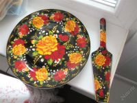 Лот: 2592750. Фото: 2. тортница с лопаткой в новой подарочной... Посуда, кухонная утварь