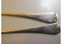 Лот: 5849409. Фото: 4. Столовые приборы, посеребрённые... Красноярск