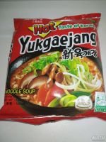 Лот: 17794944. Фото: 2. лапша Yukgaejang Hot 120gr.реальная... Продукты