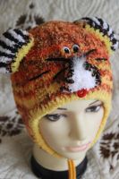 Лот: 4473788. Фото: 2. рыжая шапочка для мальчика в 1... Одежда и аксессуары