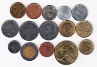 Лот: 11940642. Фото: 2. Европа 15 монет Италия. Монеты