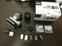 Лот: 8997562. Фото: 2. Sony NEX-5R + Sel 1855 + Гелиос... Фотокамеры