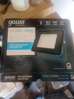 Лот: 25800770. Фото: 2. Прожектор светодиодный gauss 100w. Освещение