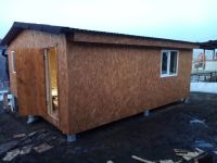 Лот: 22634951. Фото: 2. Дом из OSB 6*6 размером, стоимость... Срубы и конструкции