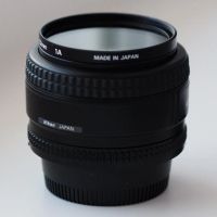 Лот: 8006633. Фото: 2. Nikon 50mm 1,4D (made in Japan... Фото, видеокамеры, оптика