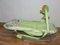 Лот: 677551. Фото: 2. Шезлонг-качалка Happy baby. Дети растут