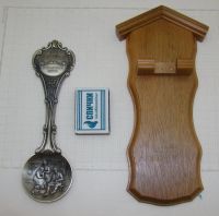 Лот: 13864412. Фото: 5. Ложка оловянная с подставкой...