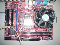 Лот: 1923574. Фото: 2. Материнская плата + корпус+ проц... Комплектующие