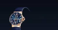 Лот: 5993115. Фото: 7. Элитные часы Ulysse Nardin синие...