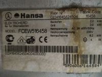 Лот: 15830043. Фото: 5. Электроплита Hansa FCEW 516458