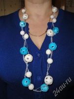 Лот: 286632. Фото: 2. Изделия из полимерной глины колье... Ювелирные изделия, бижутерия, часы