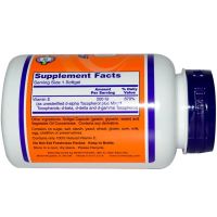 Лот: 3321409. Фото: 2. витамин Е, NOW - E-200 Mixed Tocopherols... Спортивные товары